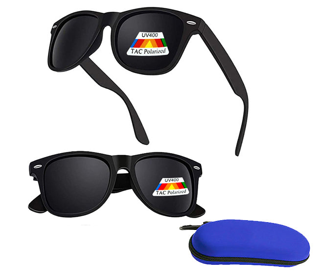 Super Dark Cat 4 Classic Old School Polarized Shades
