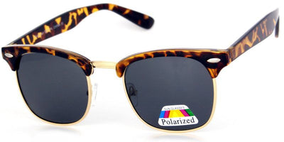 Demi Frame Polycarbonate Polarized  Lens