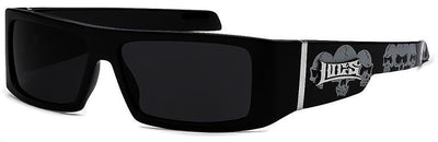Locs dark sunglasses combo