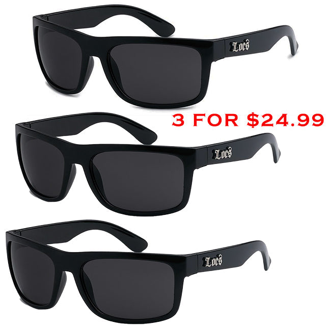 The Tax Collector CREEPER LOCS Black  Shades Combo