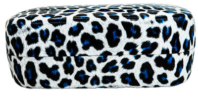 Large Leopard Print Hard Sunglass Case