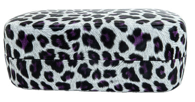Large Leopard Print Hard Sunglass Case