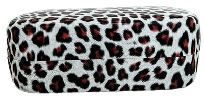 Large Leopard Print Hard Sunglass Case