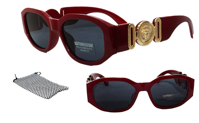 Men & Women Rectangular Hip Hop Shades