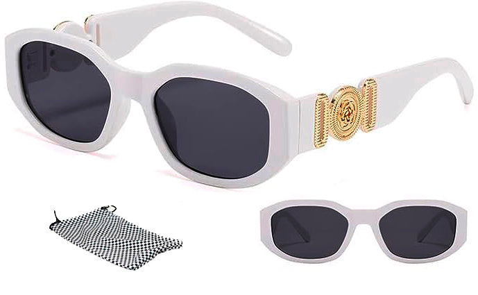 Men & Women Rectangular Hip Hop Shades