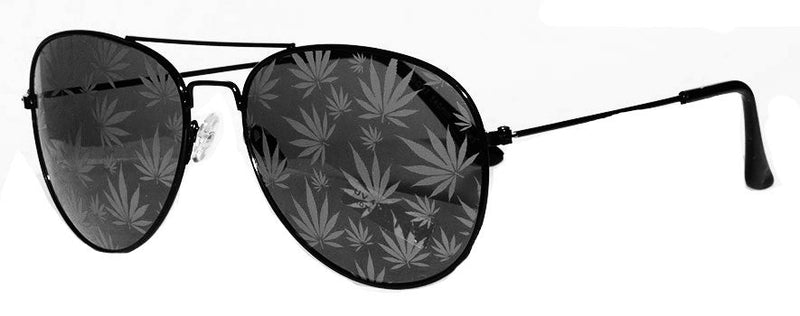 Marijuana Leaf Aviator