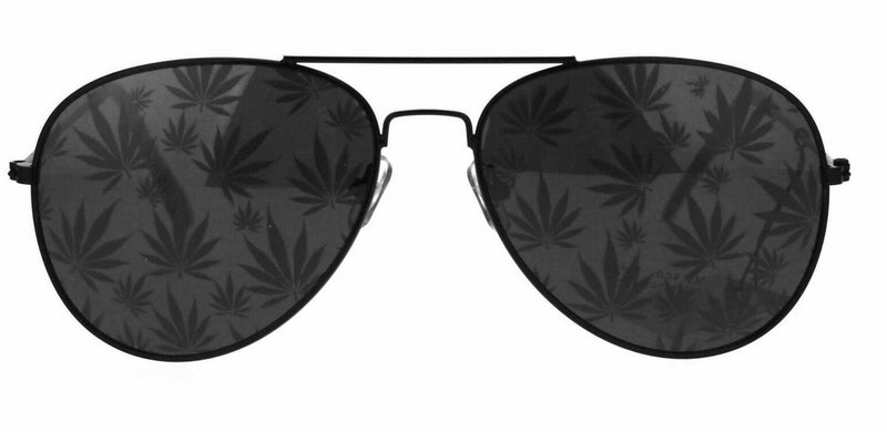 Marijuana Leaf Aviator