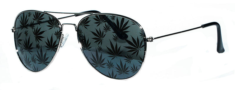 Marijuana Leaf Aviator