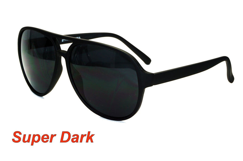 Gangster locs SUPER dark black sunglasses Cat 4 –