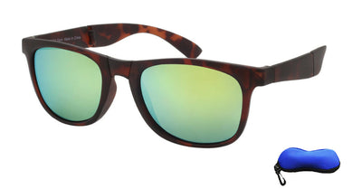 Green-Colored Lens Folding Sunglasses