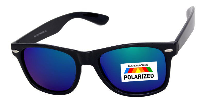 Old school Locs Polarized  Color Mirror Lens