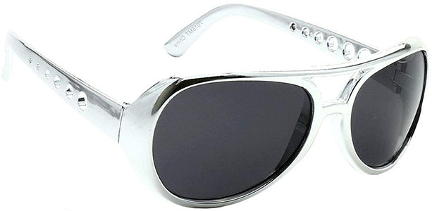 Silver Elvis Sunglasses