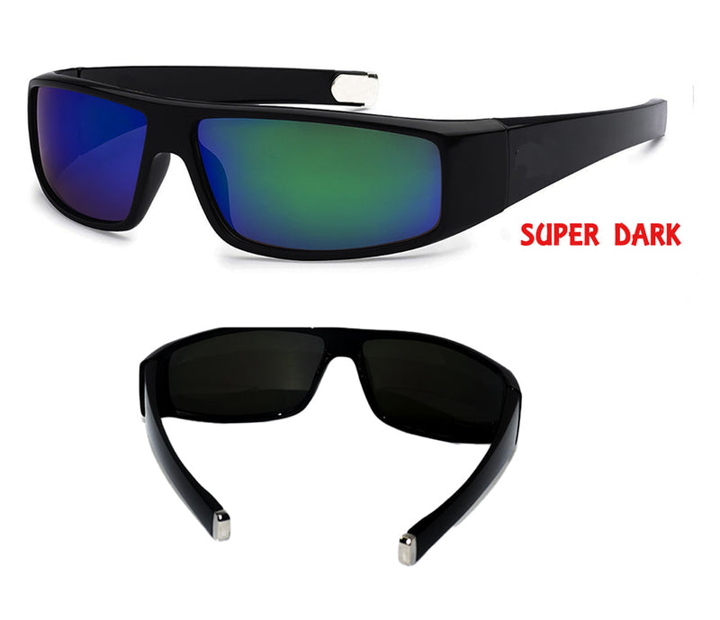 Super Dark Reflective  Lens locs