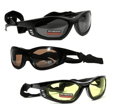 Motorcycle Foam Padded Goggles